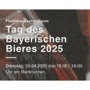 Für die Biertrinker in München: 1.000 Liter Freibier am 29.4.25 in der Innenstadt