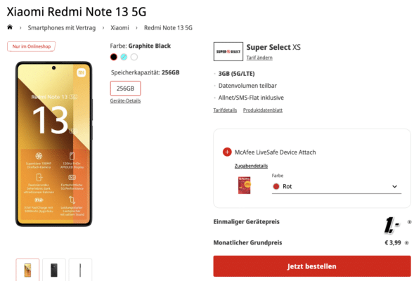 Xiaomi Redmi Note 13 5G