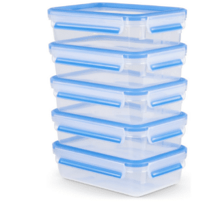 Emsa Clip&amp;Close 5-teiliges Frischhaltedose Mealprep-Set N10307