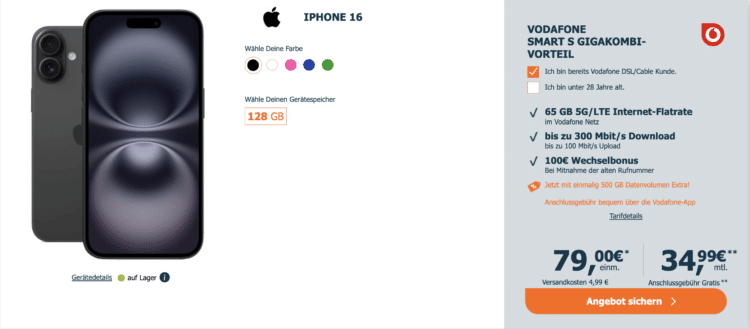 Apple iPhone 16