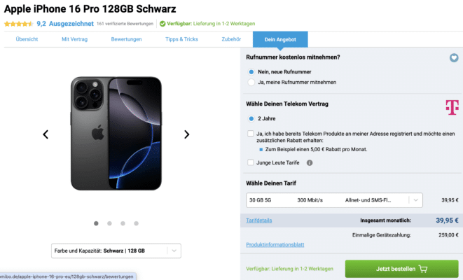Apple iPhone 16 Pro
