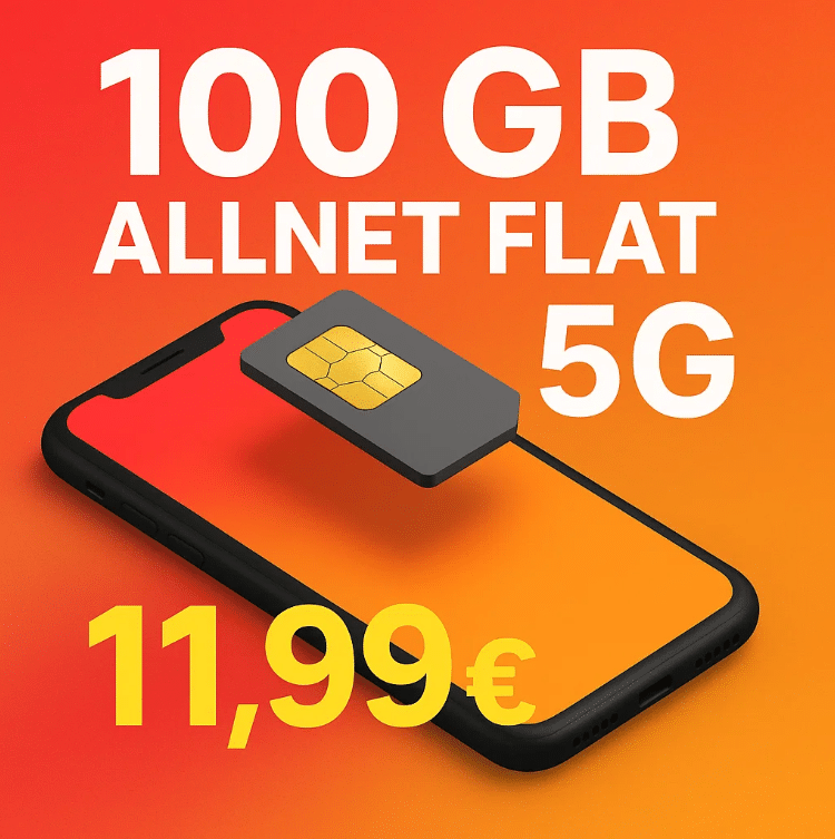 Thumbnail 💊 Vodafone-Netz: 20GB 5G/LTE Allnet für 7,99€ || 100GB für 11,99€ || 30GB für 9,99€ (auch als mtl. kündbar) - DR. SIM