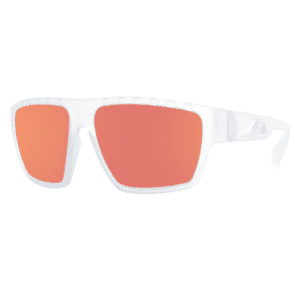 adidas Sport Herren Sonnen-Brille mit rot/ orangen Gläsern und transparenten Bügel für 25,99€ (statt 59€)