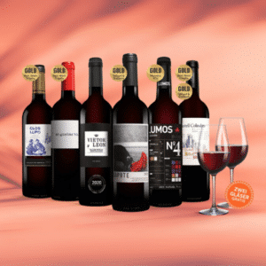 Vinos Tinto Paket mit 6 Flaschen Rotwein inkl. 2 Gläser von Schott Zwiesel für 25,99€ (statt 47,70€)