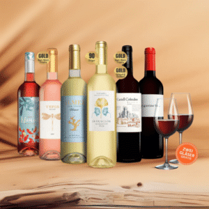 Vinos Mix Paket mit 6 Flaschen Wein 2x Rot, 2x Weiß, 2x Rosé für 25,99€ (statt 48,70€)