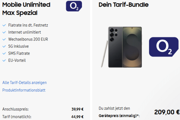 Galaxy S25 Ultra Tarif