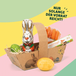 💚 BioMarkt - Osterkörbchen mit leckeren Überraschungen