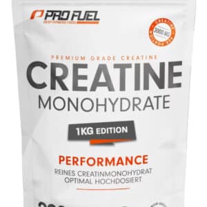Pulver 1kg / 1000 g reines Creatin Monohydrat vegan für 13,99€(statt 18,65€)