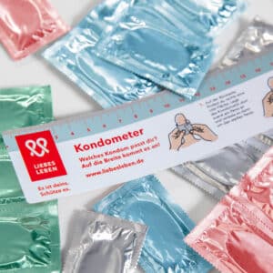 📏 Passende Kondomgröße finden mit Kondometer vom Liebes Leben!
