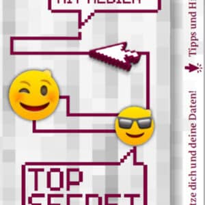 👩🏼‍💻 KOSTENLOS: Webcamsticker-Karte „TOP SECRET“
