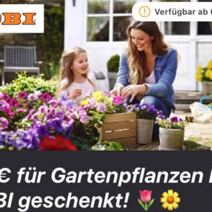 Telekom Magenta Moments: 5€ Obi Gutschein für Gartenpflanzen (ab 2.5.25)