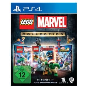 LEGO Marvel Collection - 3 Spiele + Inhalte des Season Pass für jedes Spiel (PlayStation 4) für 7,79€ (statt 26,28€)