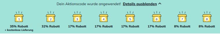 Marley Spoon Rabatt-Boxen
