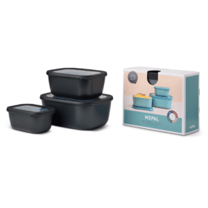 Mepal Cirqula Multischüssel-Set 3-teilig in Nordic Black für 19,95€ (statt 26€)