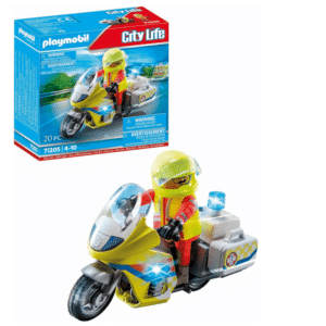 🚑 Playmobil Notarzt-Motorrad mit Blinklicht für 12,49€ (statt 17€) 🐰 ein schönes Ostergeschenk