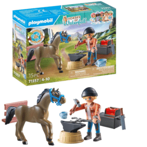 🐎 Playmobil Horses of Waterfall - Hufschmied Ben & Achilles für 7,25€ (statt 13€)
