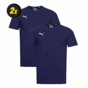2 Stück Puma teamGOAL Casuals T-Shirts in vielen Farben