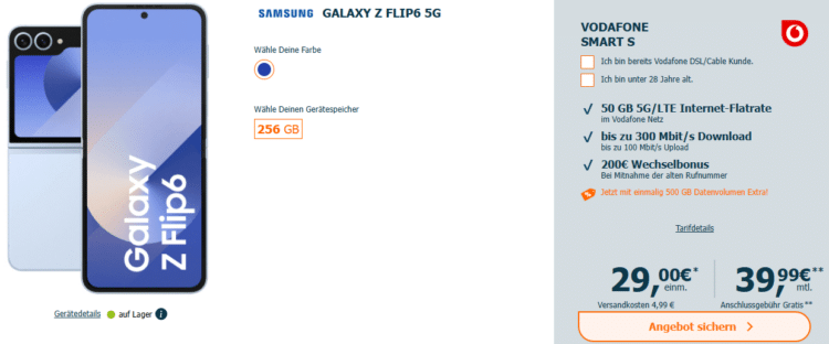 Samsung Galaxy Z Flip6