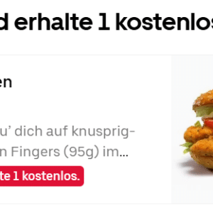 burgerme Heilbronn - Kaufe 1 und erhalte 1 kostenlos auf Uber Eats