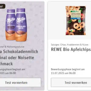REWE Produkttest - Sammeldeal