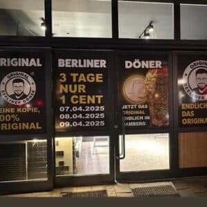 Original Berliner Döner für 1 Cent * nur in Bamberg*