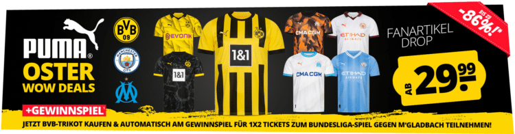 SportSpar: Puma Oster WOW Deals + BuLi-Tickets Gewinnspiel