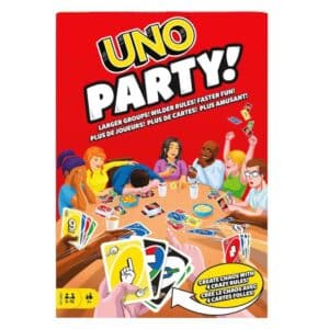 UNO Party HMY49 - Spannendes Kartenspiel für große Gruppen für 12,99€ (statt 18,94€).