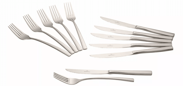 12-tlg. Steakbesteck Villeroy & Boch Piemont