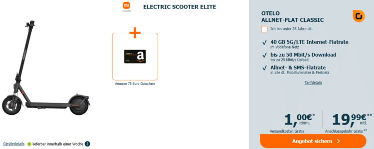 Xiaomi Electric Scooter Elite