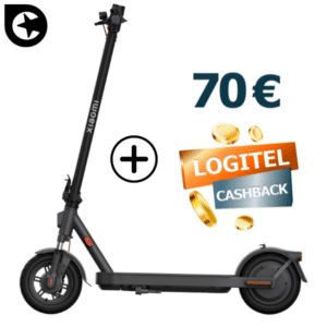 Xiaomi Scooter Elite für 1€ + 50GB LTE/5G Telekom Allnet für 22€/Monat + jedes Jahr 5GB mehr + 70€ Logitel Cashback (congstar Allnet Flat M mit GB+)