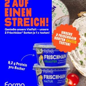 Frischhain Formo Frischkäse *Alternative* gratis testen