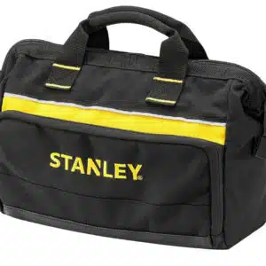 Stanley Werkzeugtasche 12 Zoll, 30 x 25 x 13 cm, robuste, kompakte Tasche für Werkzeuge in schwarz für 11,25€(statt 15,49€)