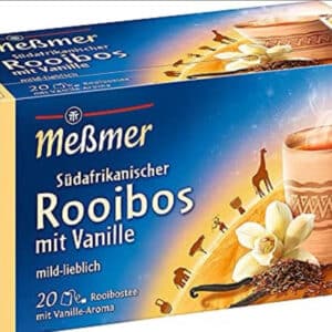 Meßmer Ländertee | Südafrikanischer Rooibos-Vanille Tee | 20 Beutel für 1,30€(statt 2,98€)