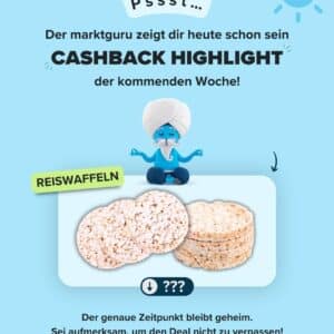 ? Cashback auf Reiswaffeln [Marktguru]