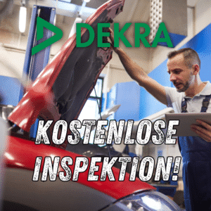 🚗 Kostenlose Inspektion dank DEKRA Werkstatt-Test