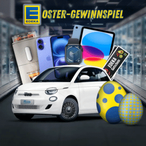 🐣 EDEKA Oster Gewinnspiel: Aktionscodes sammeln & mit Glück einen Fiat 500e gewinnen! 🚗