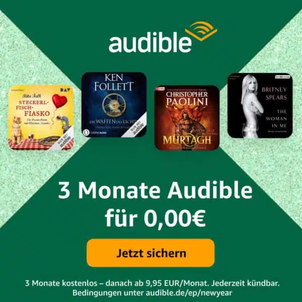 Thumbnail 📚 Audible Angebot: 3 Monate GRATIS