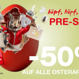 kik: 50% auf alle Osterartikel (Filiale & online)