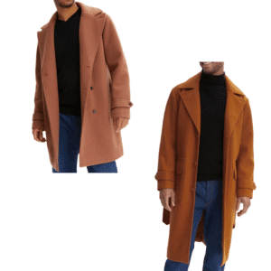 Übergangs-Mantel für Herren mit Woll-Anteil in 2 Varianten für 23,98€