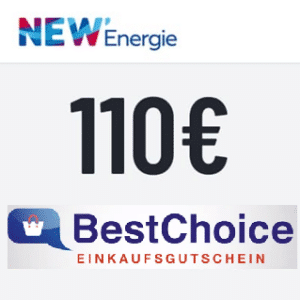 🚨 Bester Strom-Deal Deutschlands!⚡️ NEW Energie: Strom &amp; Gas + bis 500€ Bonus + 110€ BestChoice Gutschein
