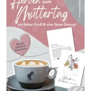 Kaffeegutschein zum Muttertag vom Cafe Die Lohners