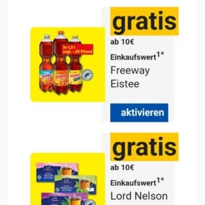 Gratis Eistee oder Kräutertee für Newsletter Abonnenten bei Lidl
