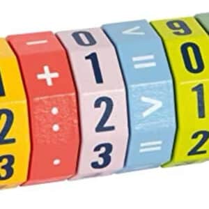 small foot bunte Rechenrolle Kleines 1x1 „Educate“, Grundrechenarten Rechenschieber Abakus Rechenhilfe, ab 6 Jahren für 5,63€(statt 9,79€)