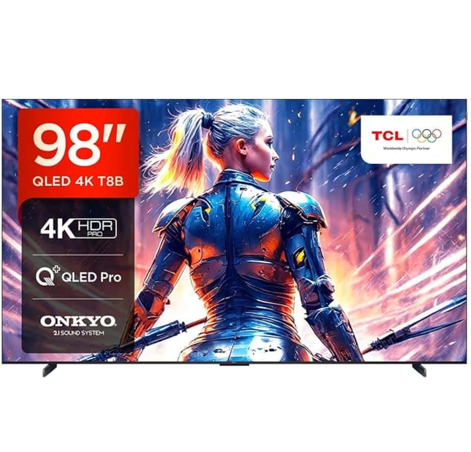 Thumbnail TCL 98T8B QLED 98 Zoll (!) TV