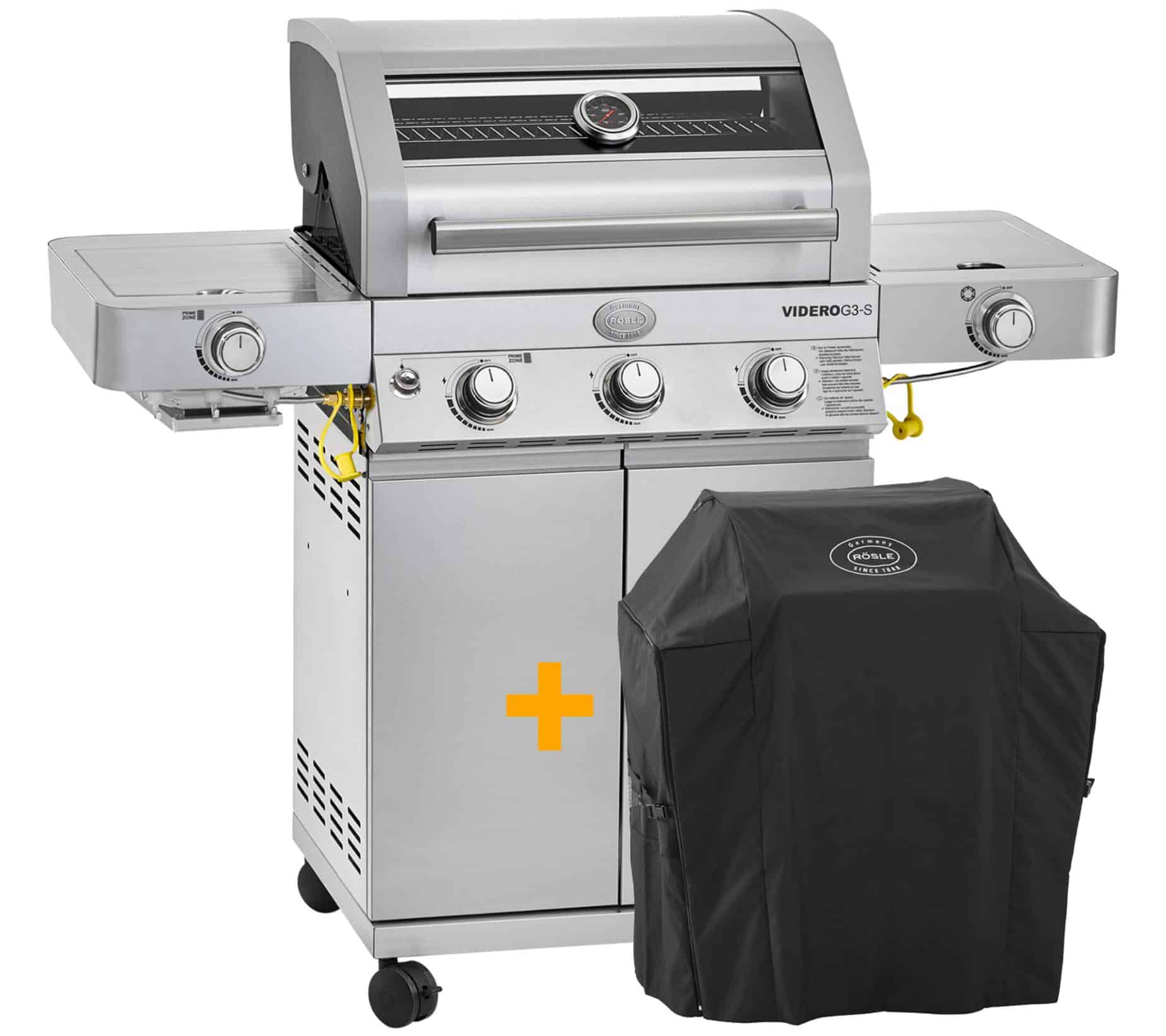 Thumbnail Rösle Edelstahl Gasgrill Videro G3-S VARIO+