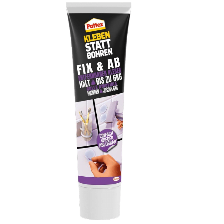 Thumbnail Pattex Kleben statt Bohren Fix & Ab für 4,99€ (statt 7€)