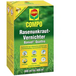 COMPO Rasenunkraut-Vernichter Banvel Quattro Konzentrat, 400 ml für 16,82€(statt 21,97€)