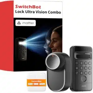 SwitchBot Lock Ultra Vision Combo – Smarte Türöffnung mit 3D-Gesichtserkennung