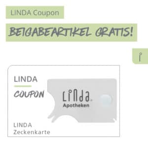 LINDA Apotheken: Zeckenkarte als Gratis-Beigabe zu einem Einkauf ab 10 € nicht rezeptpflichtiger Arzneimittel im Mai