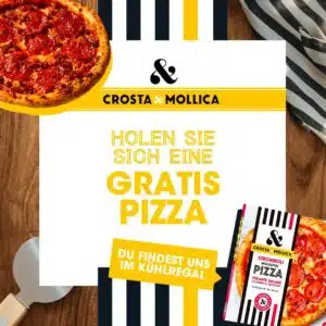 Crosta & Mollica Pizza gratis testen (Edeka)